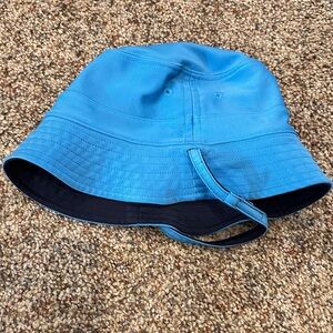 GAP Kids Aqua Blue Bucket swim Hat REVERSIBLE